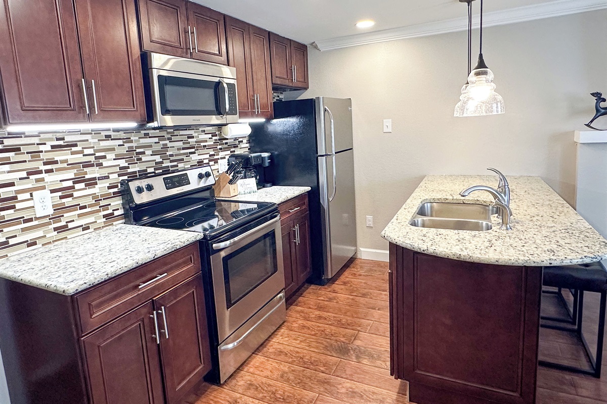 The well stocked kitchen - all you need to prepare a delicious meal after skiing