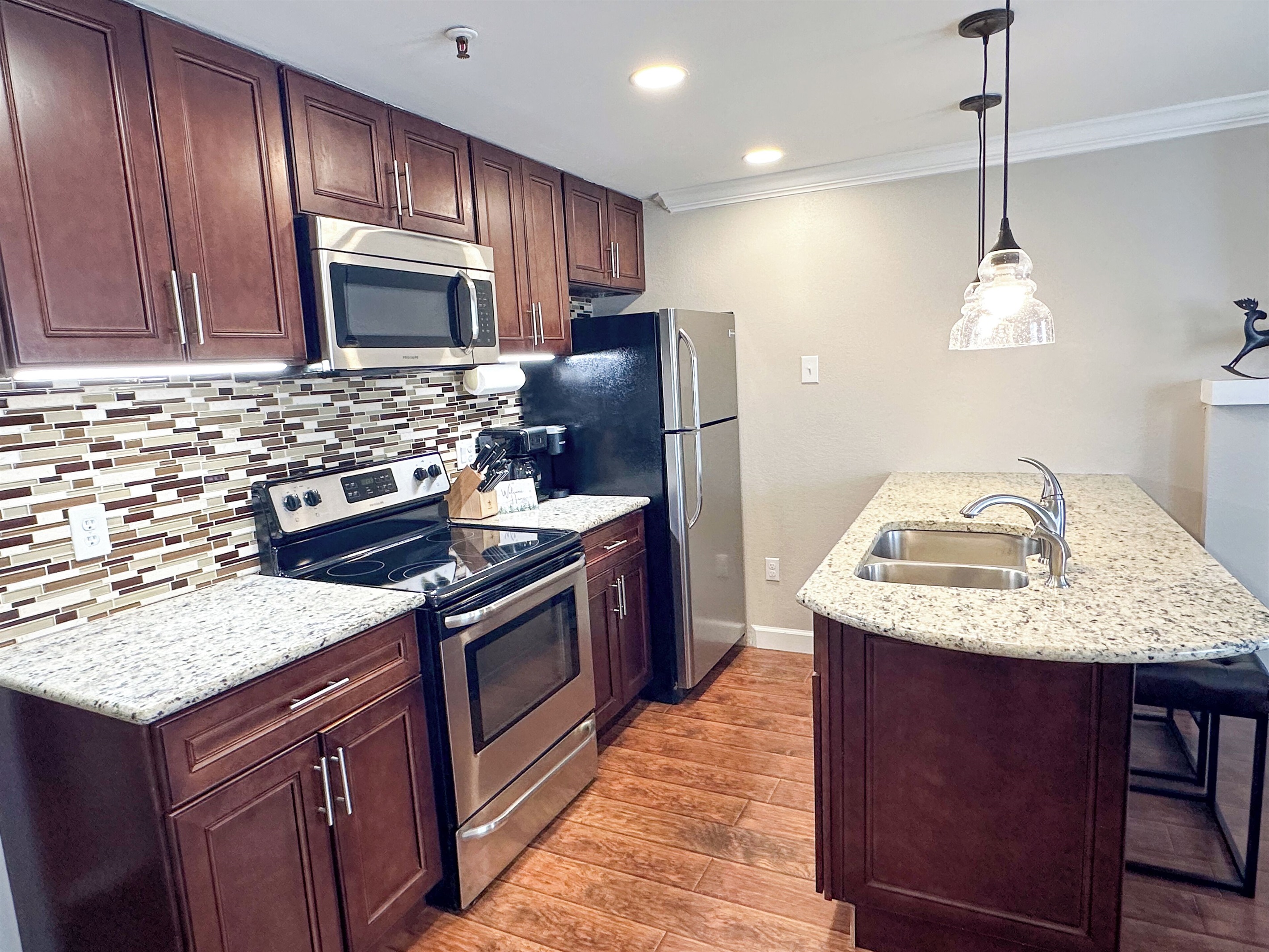The well stocked kitchen - all you need to prepare a delicious meal after skiing