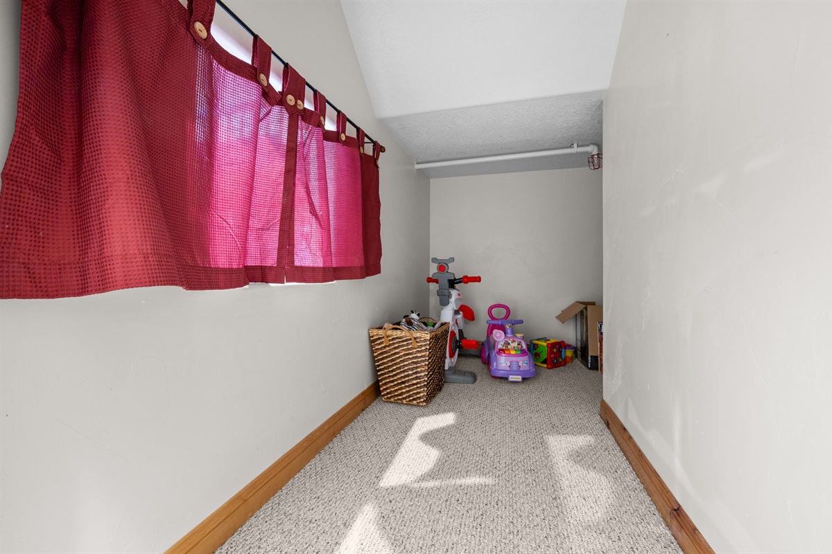 A fun play nook for kids to enjoy their own space.