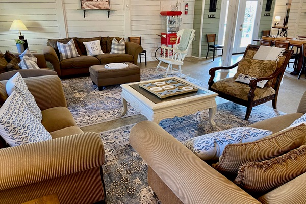 Make some popcorn and just hang out