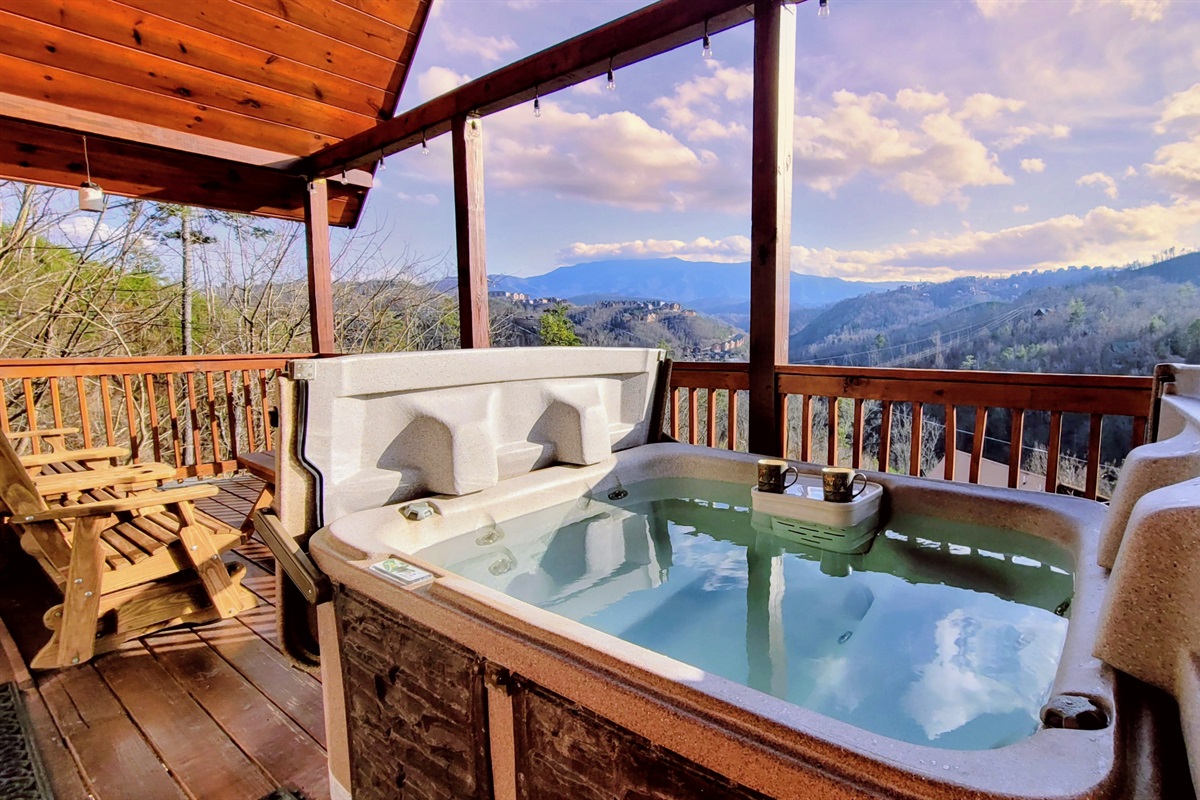 Another beautiful January afternoon from the deck 🩵