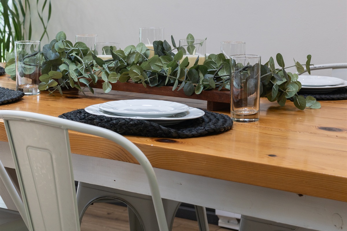 A welcoming space for family meals, game nights, and making memories together.