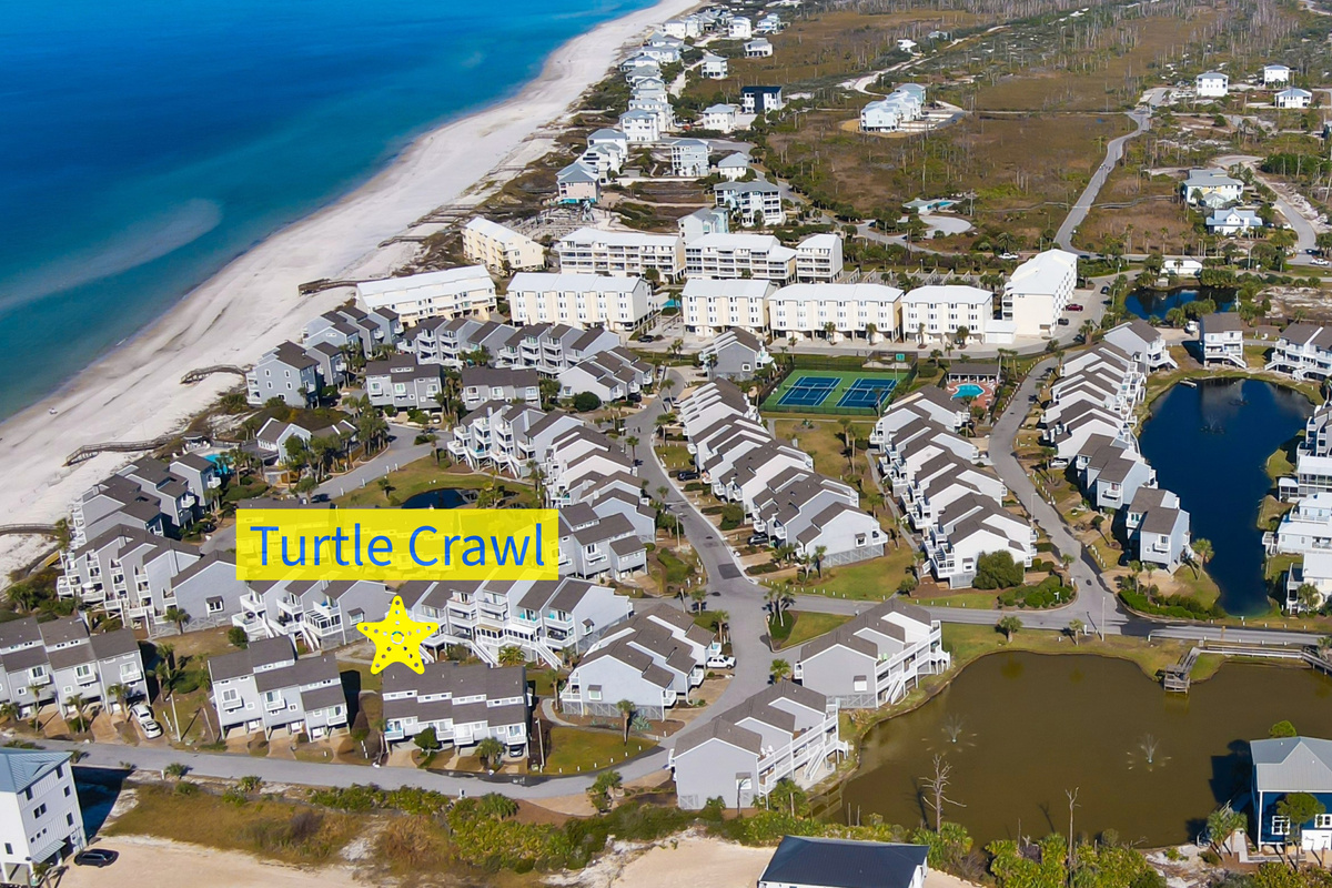 Walk the property paths and feel the quiet of Cape San Blas &mdash; the kind of natural setting that slows everything down.