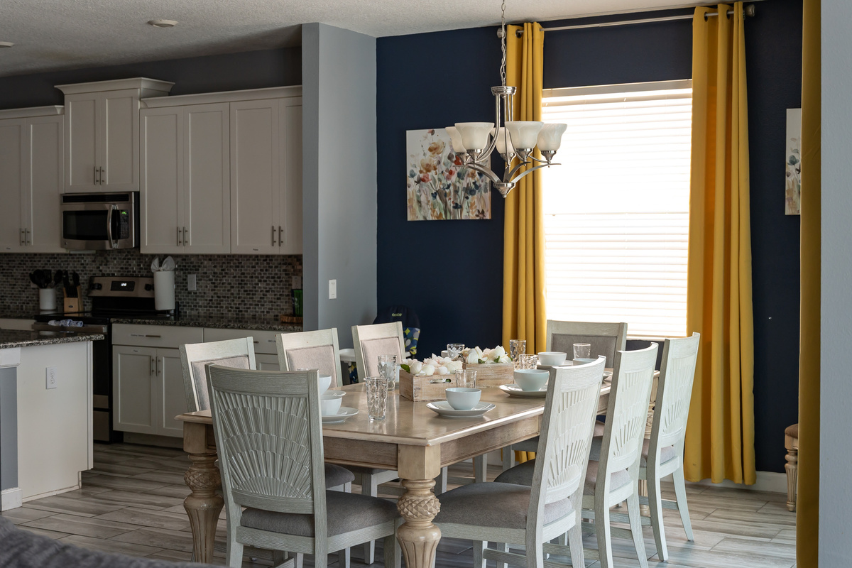 Dining Area at Villa Ichabod
