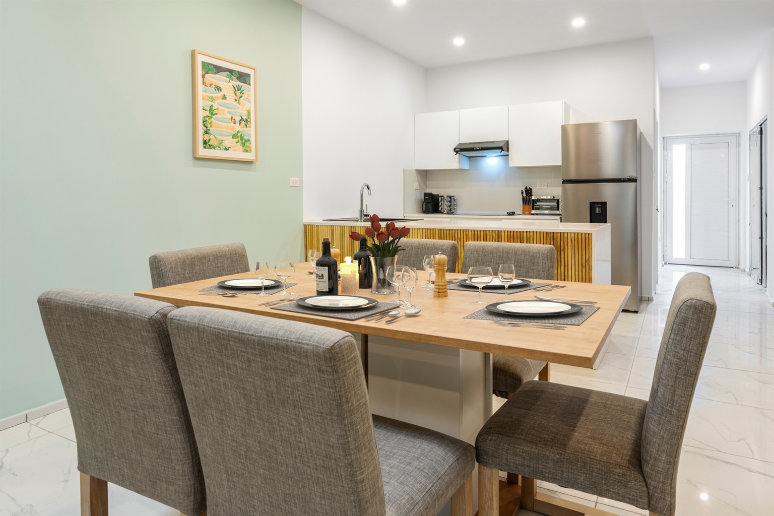 Elegant Dining Area & Open-Concept Kitchen—Perfect for Gatherings