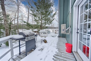Porch with grill