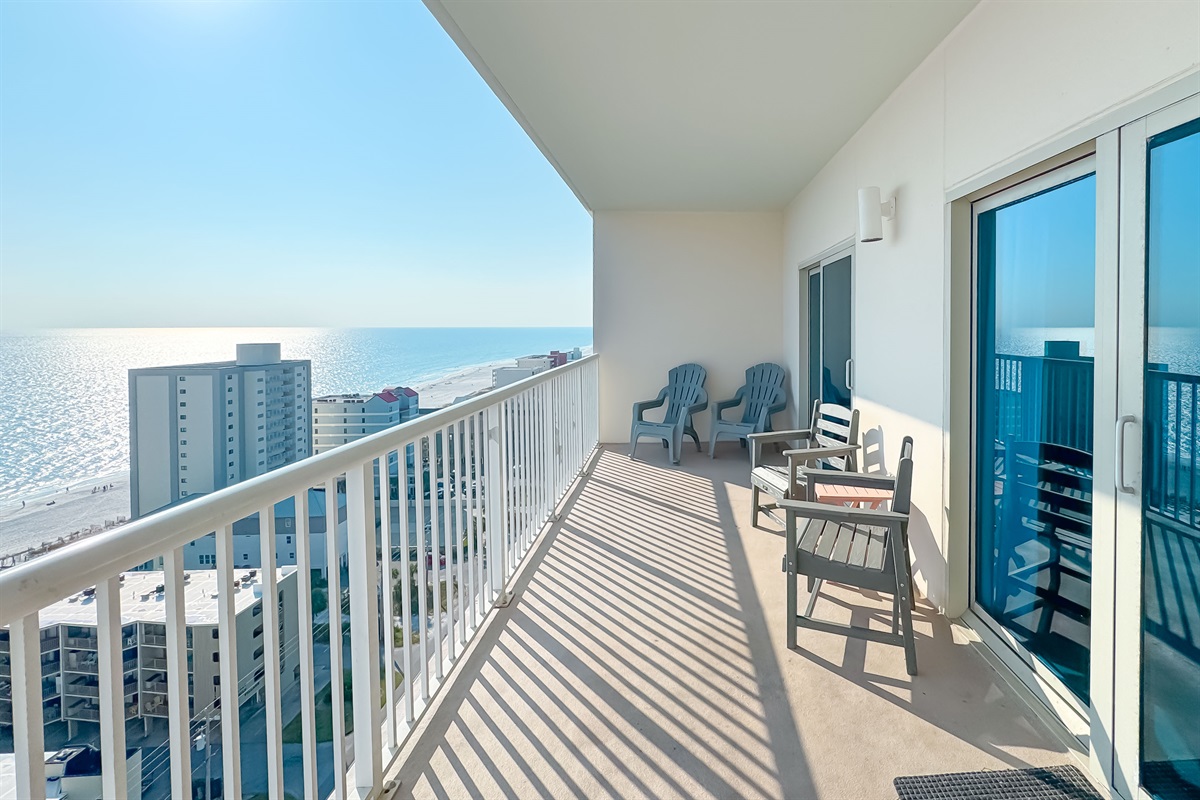 From sunrise to sunset, immerse yourself in the ever-changing beauty of this coastal panorama.  A feast for the senses.