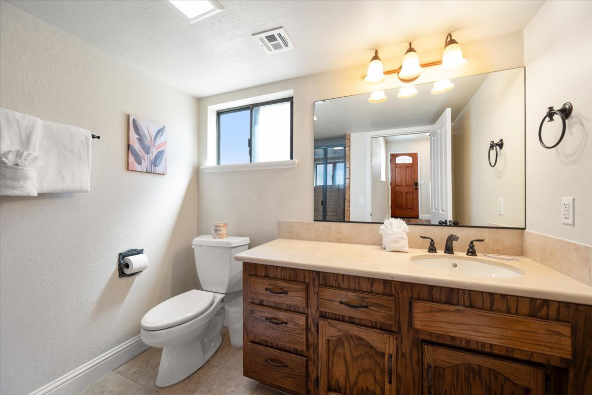 Downstairs hall bathroom