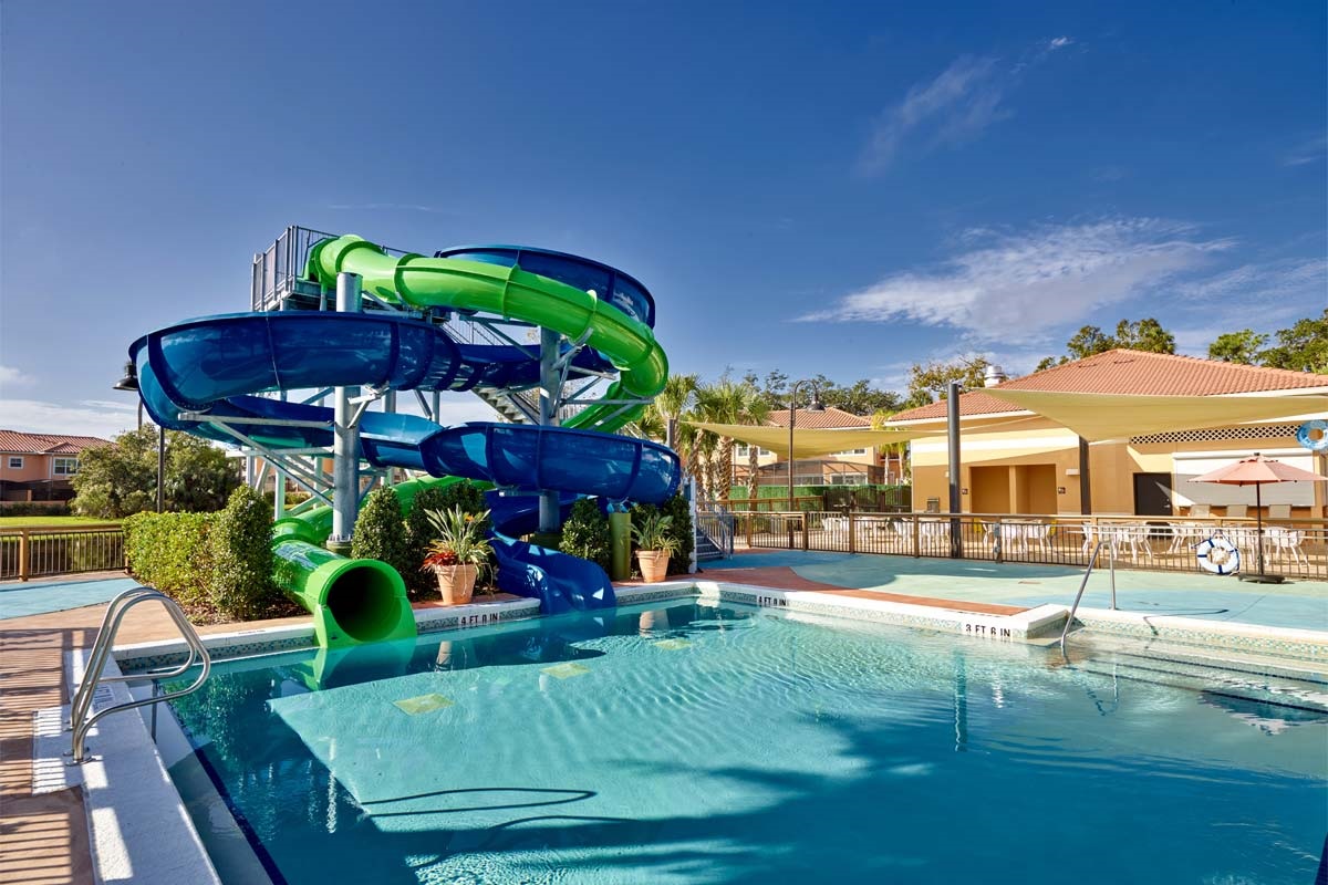 Your choice of water slides