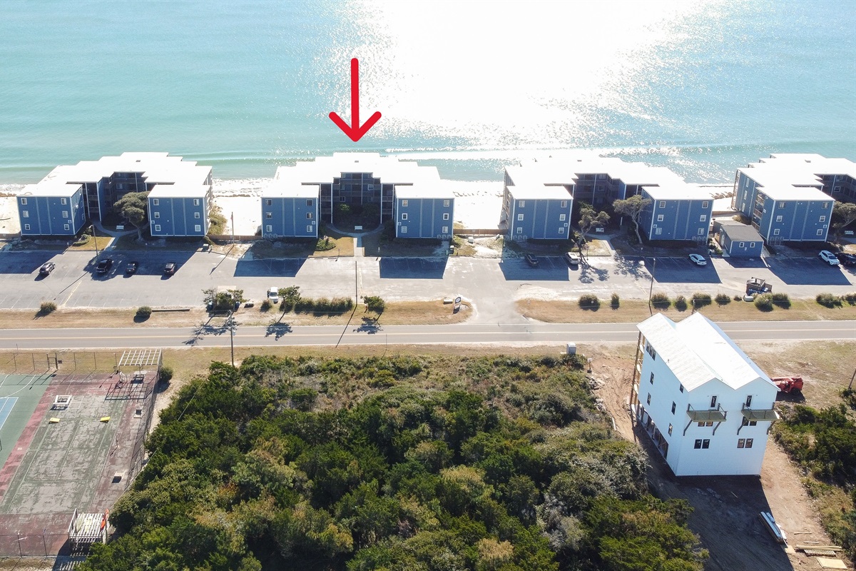 Our location within Topsail Reef