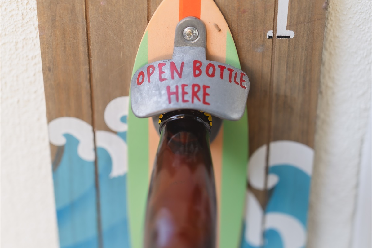 We picked up this little gem in Old Town San Diego, and it’s been popping bottles and spreading cheer ever since. A tiny touch of vacation magic.