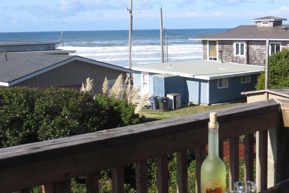 view from second floor deck