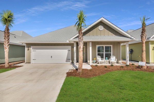 Enjoy sunsets on the front porch