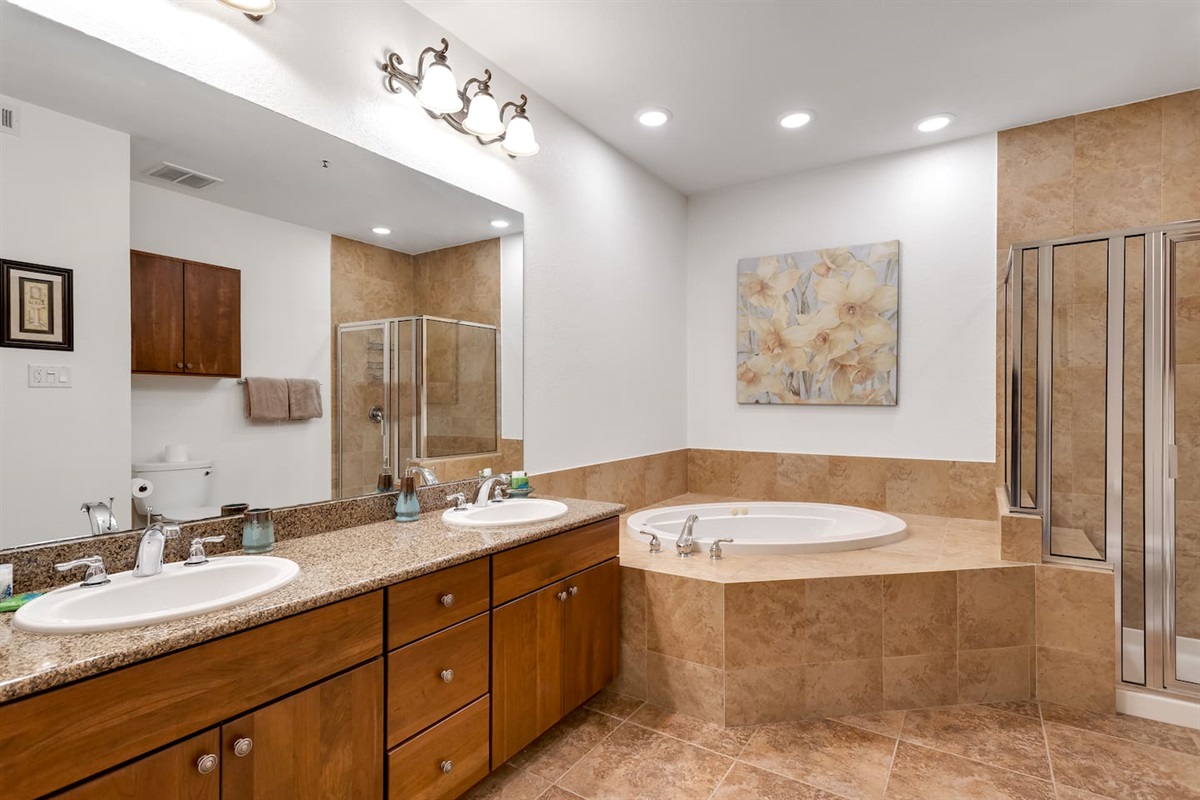Large En Suite Master Bath