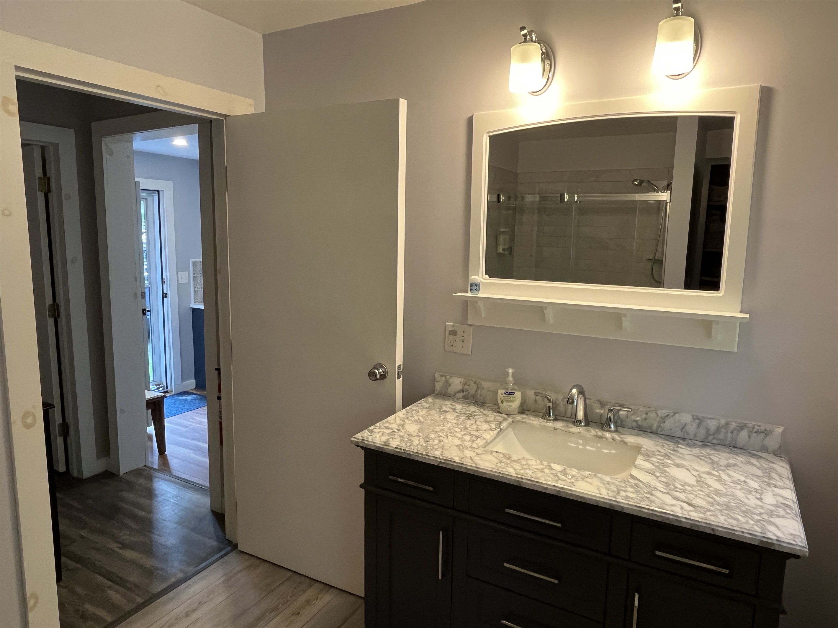 Renovated bathroom