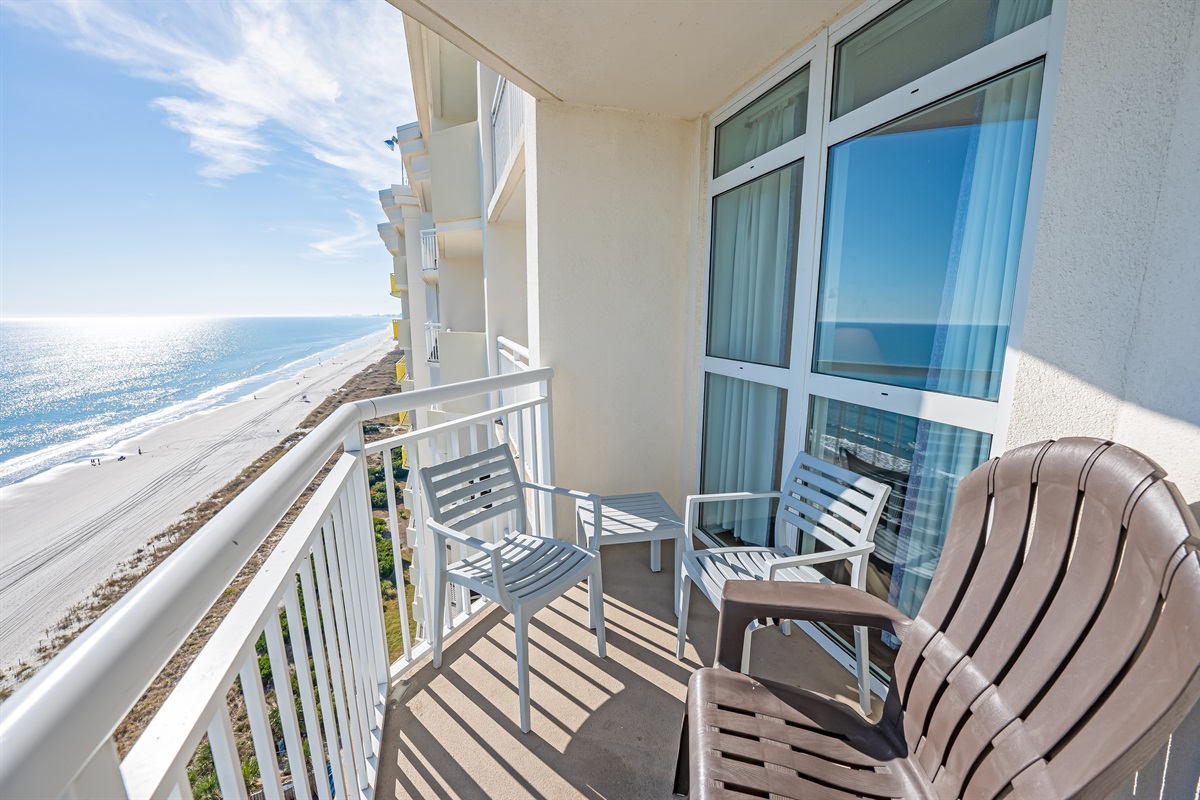 Breathtaking Views from Balcony!