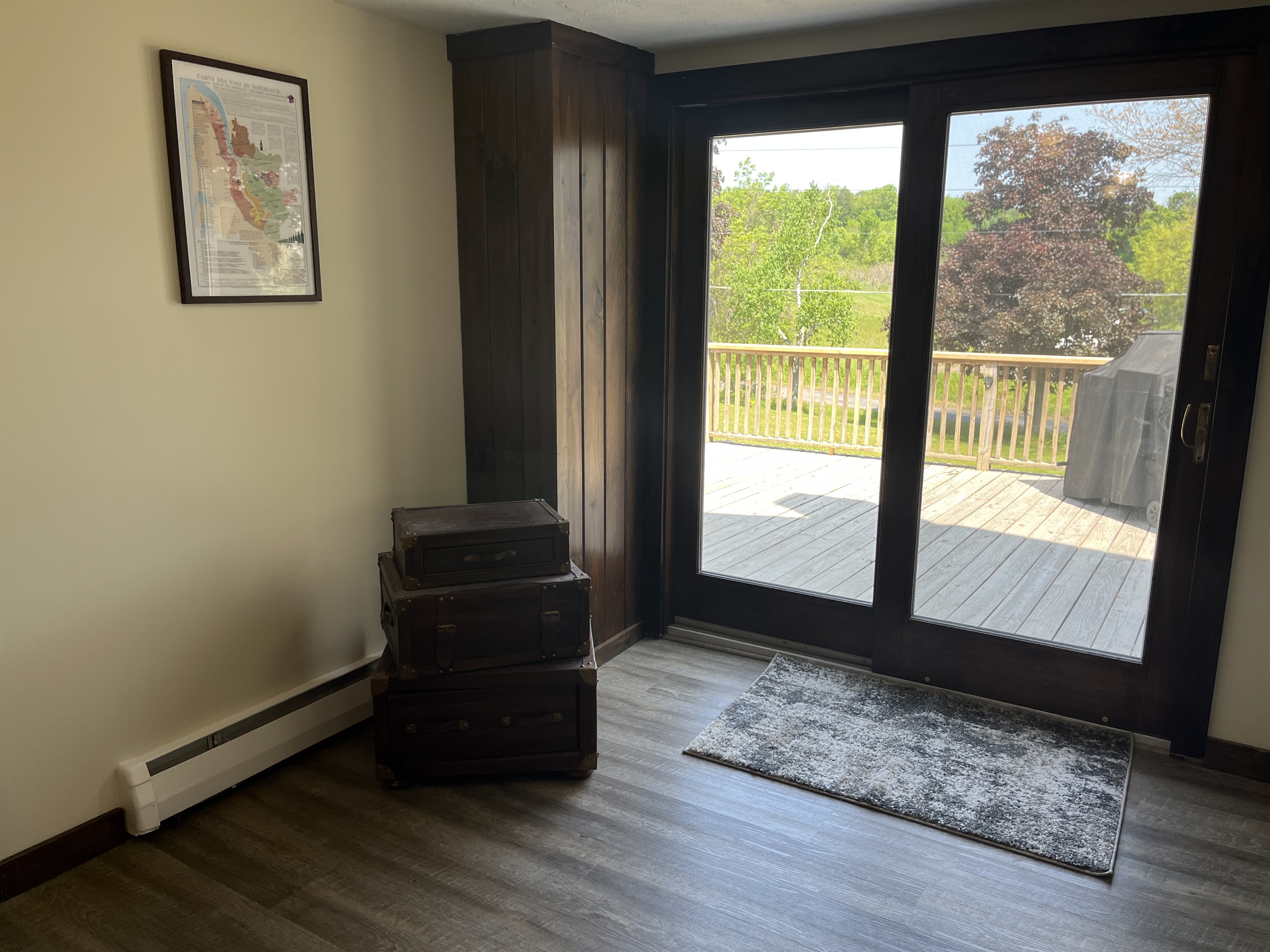 Roudtripper formal dining room easy deck access, steps from kitchen.