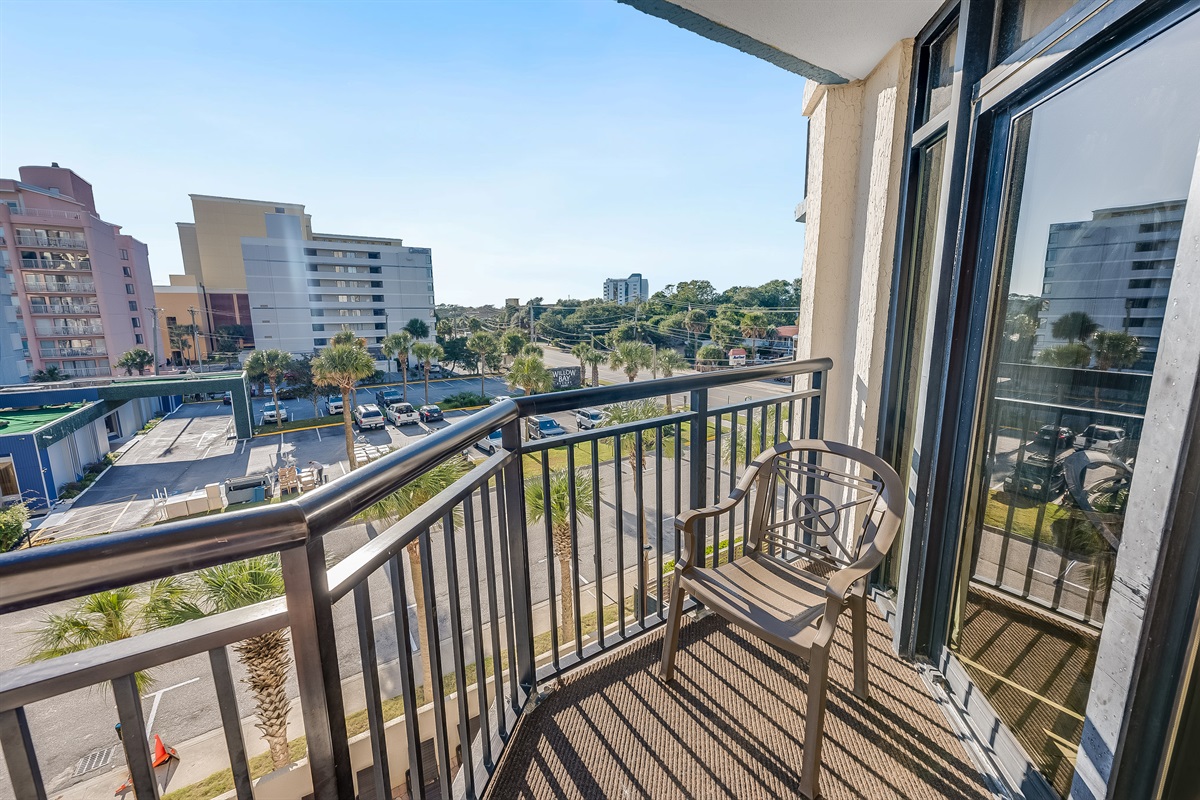 Amazing View from the Balcony!