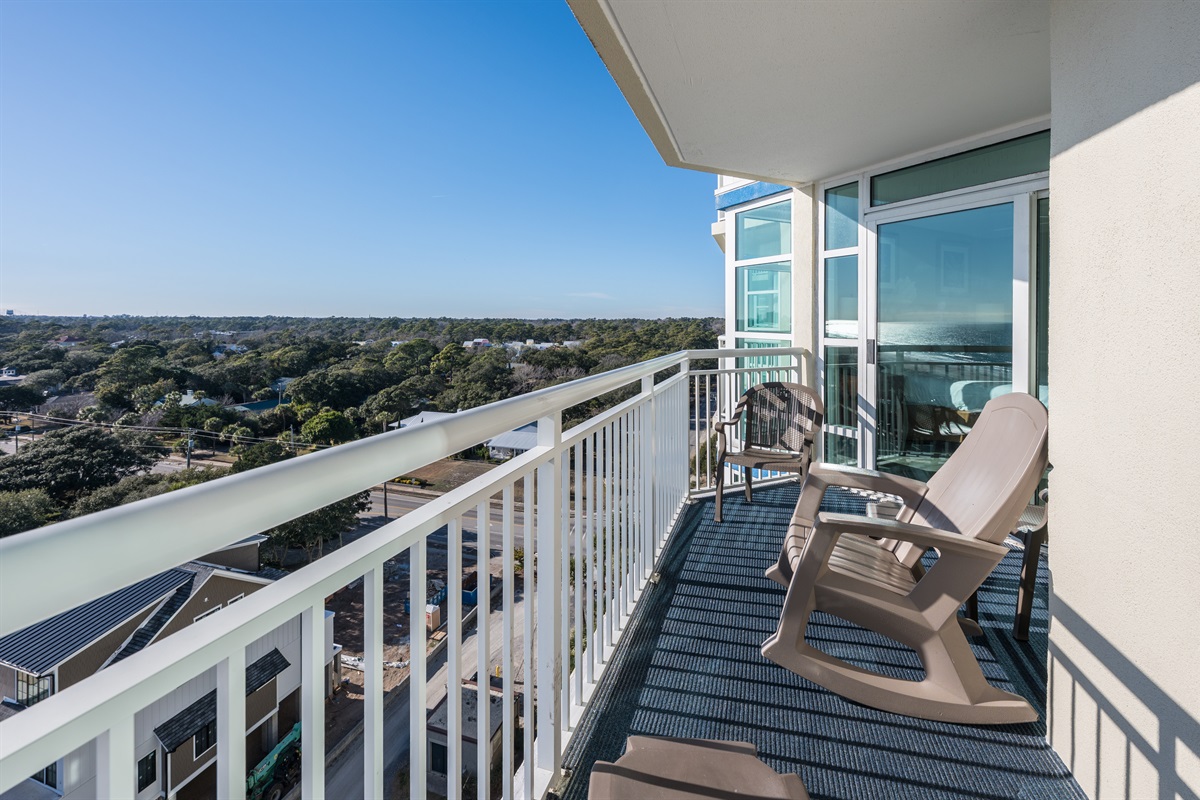 Amazing View from the Balcony!