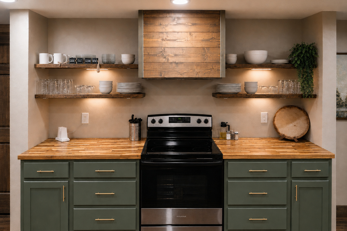 Stove area