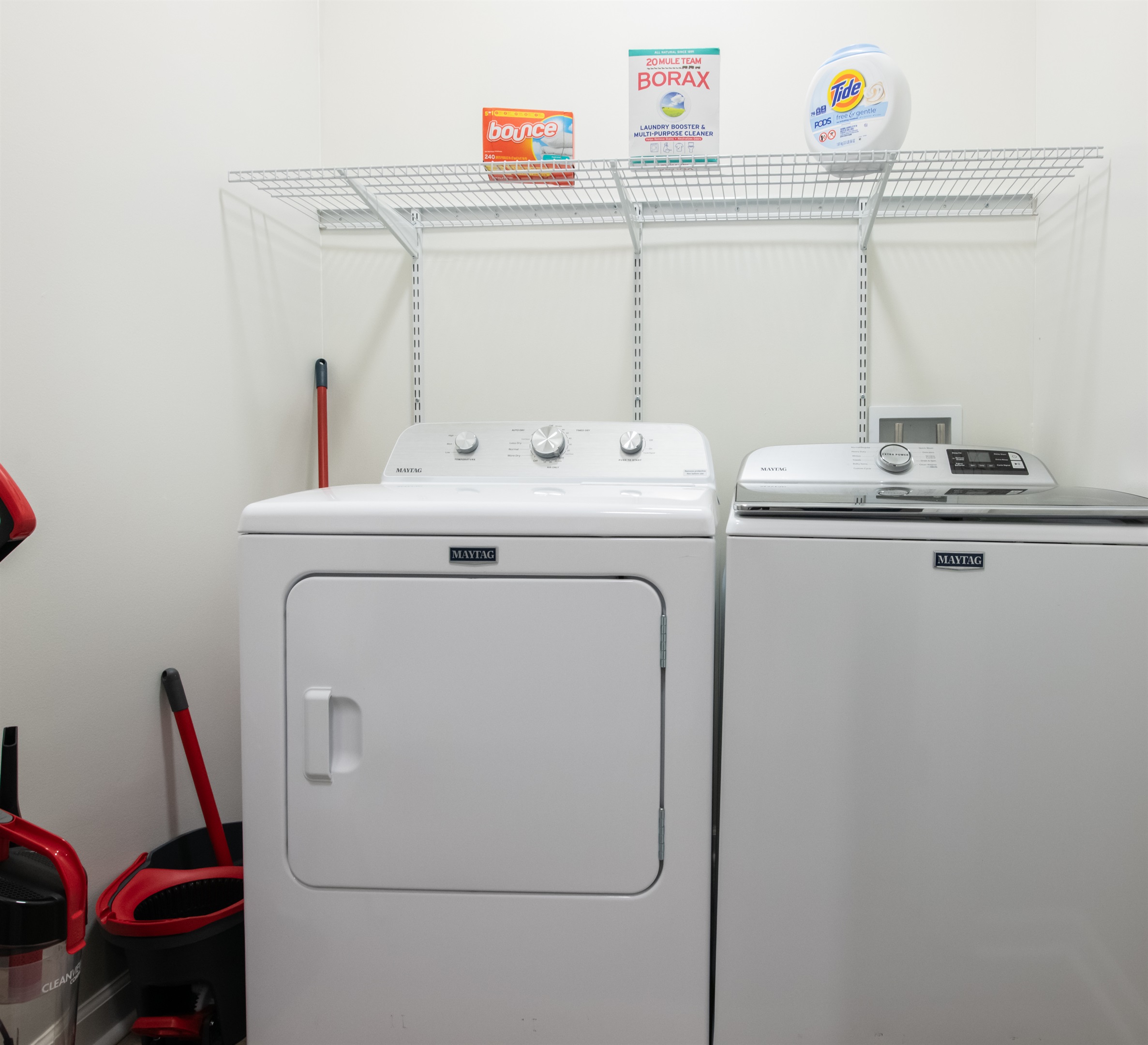 An in-unit washer and dryer for added comfort and ease during your stay.