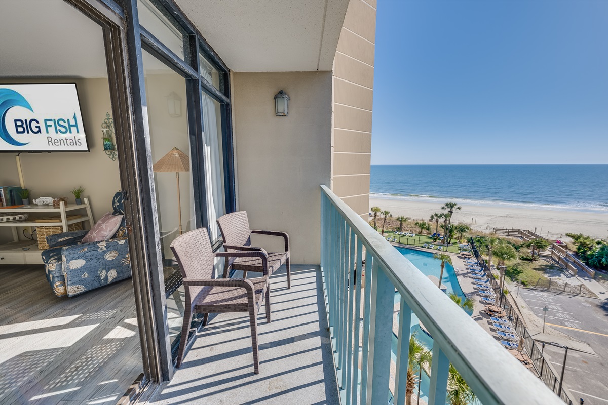 Amazing View from the Balcony!