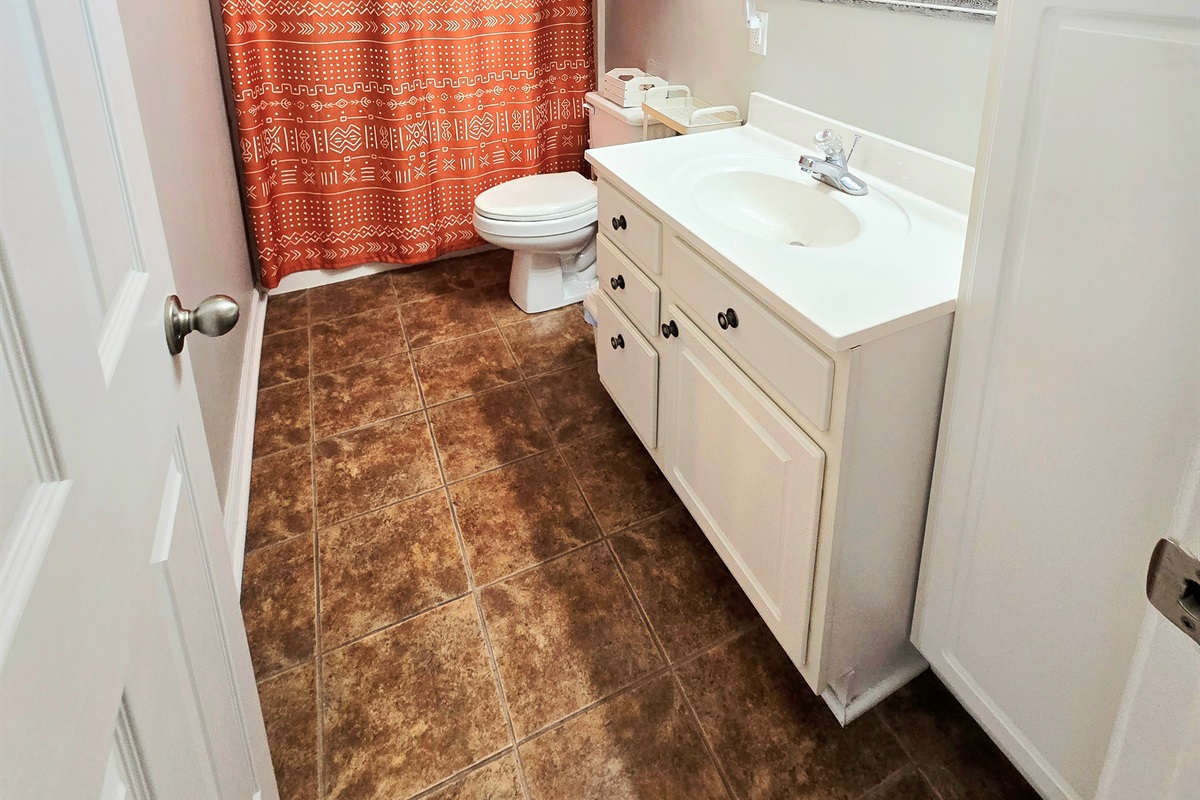 Bathroom 2 - Full with Tub/Shower Combo