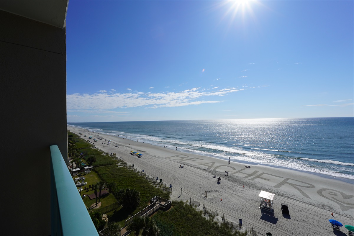 Already smelling the salty air