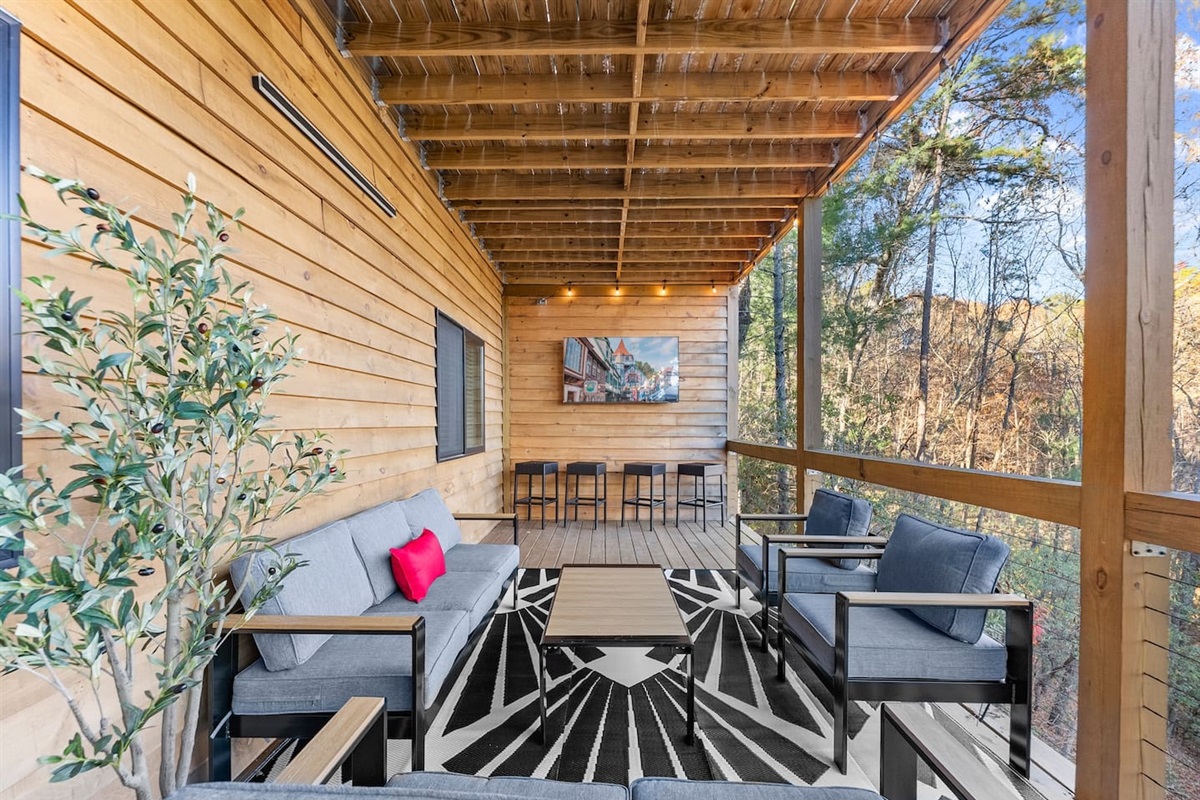 Outdoor TV space