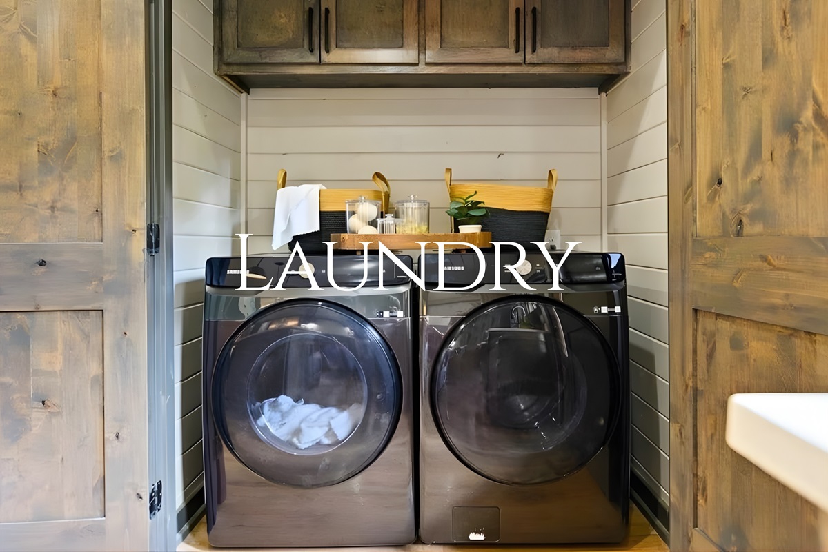 Having an in-cabin washer and dryer makes longer stays simple and stress-free.
