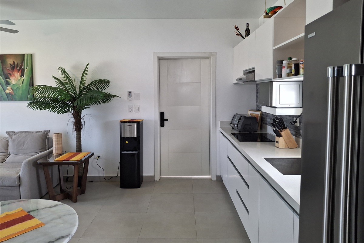 Kitchen and entrance