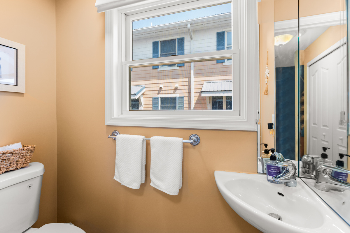 1/2 Bath on Main Floor