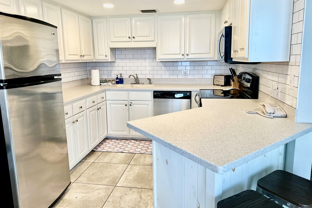 Very nice upgraded appliances