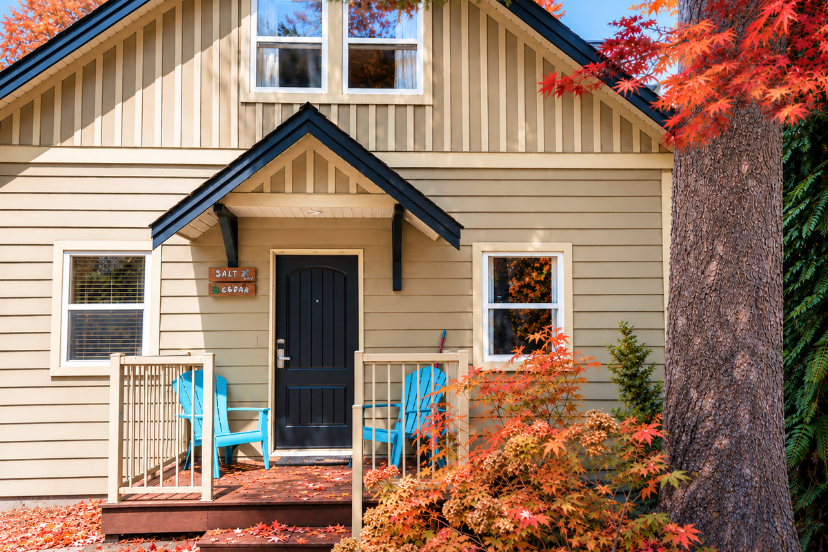 Welcome to Salt & Cedar! Your home away from home.
