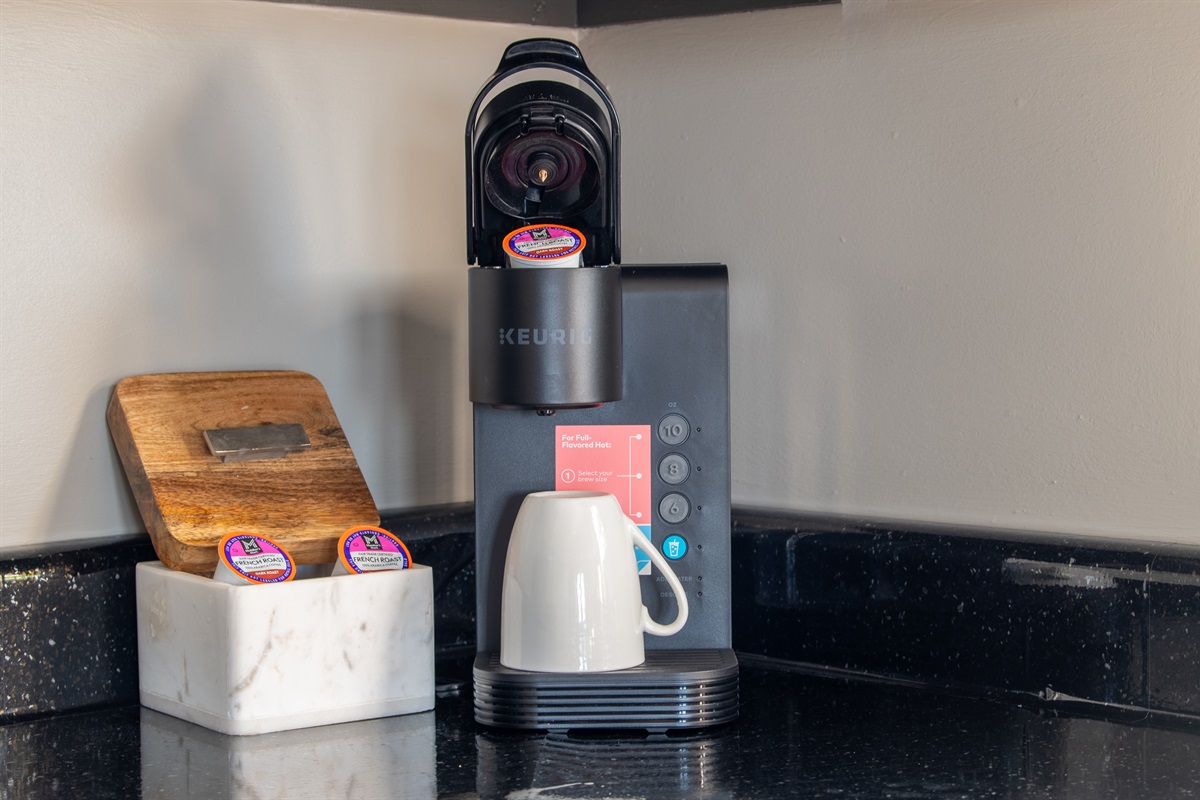 Coffee is a must - even (and especially) on vacation! Find everything you need for your morning cup of brew.