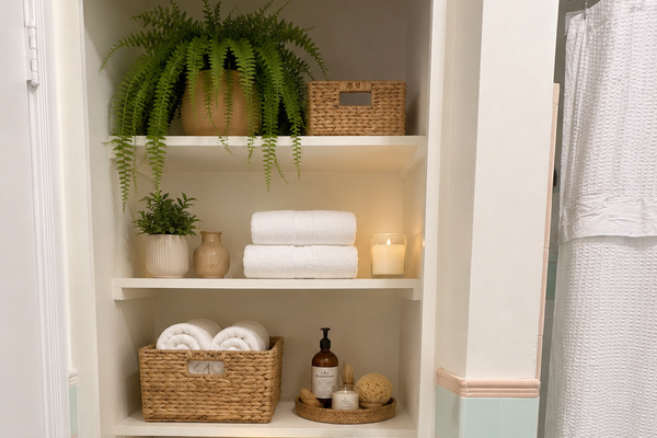 Bathroom with shower/tub