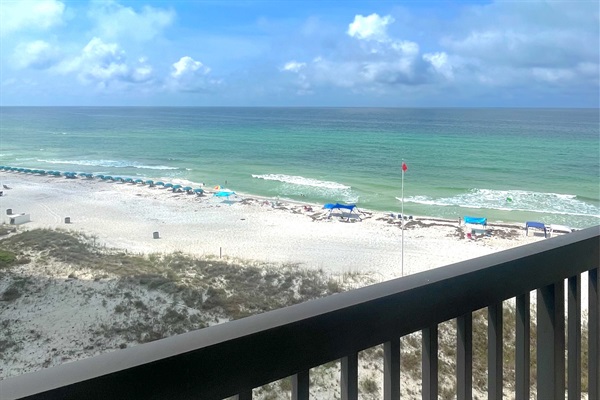 View from the balcony