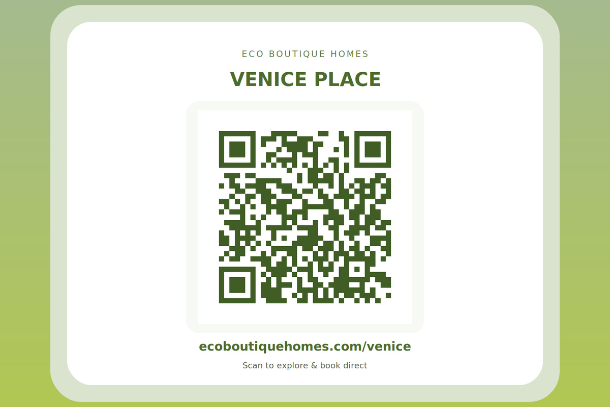 Venice Place | Explore and book direct: ecoboutiquehomes.com/venice