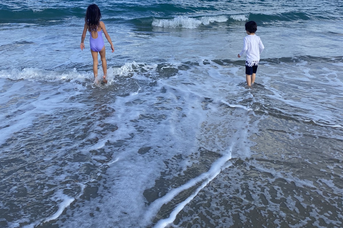 Thanksgiving in the ocean!