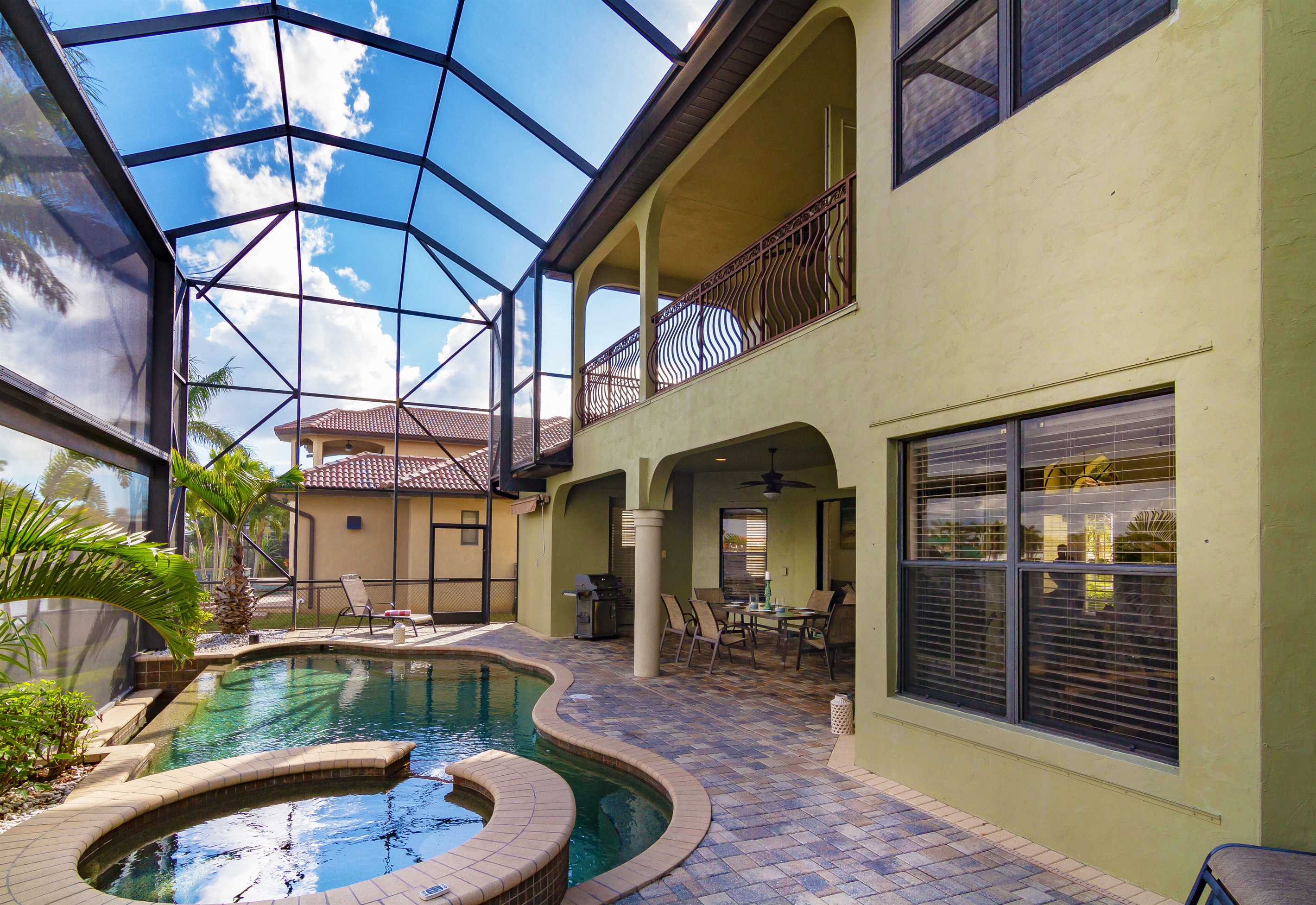 Pool area
