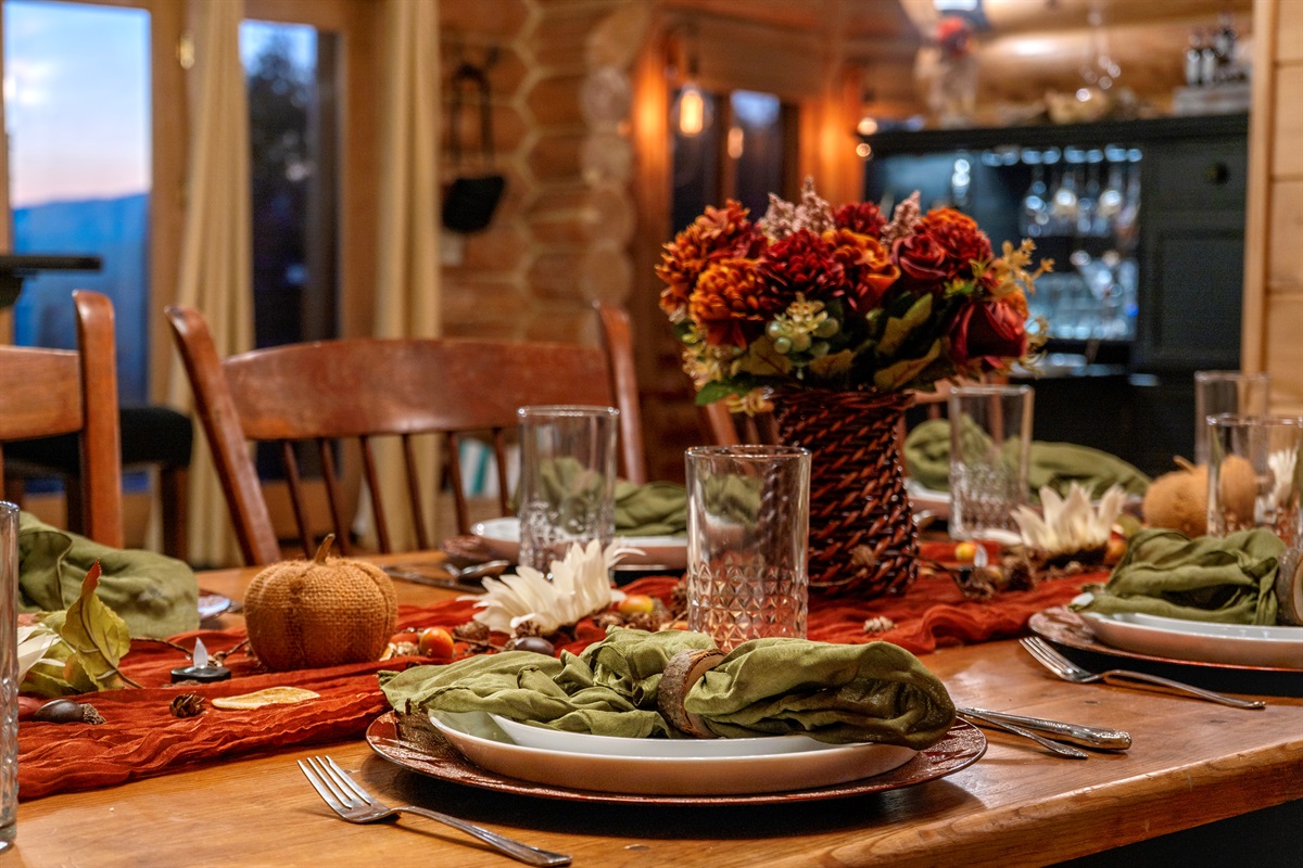 Enjoy meals together in this bright, welcoming dining space.