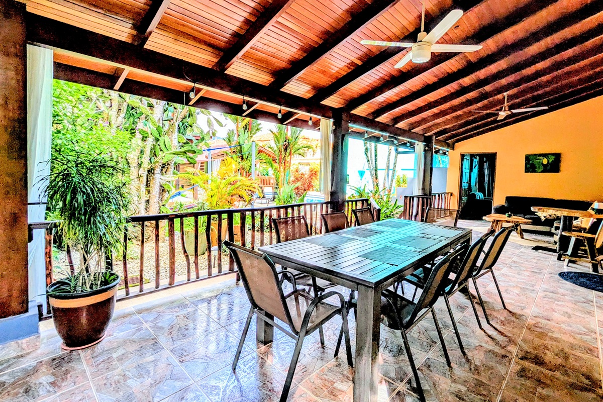 Patio Dining area