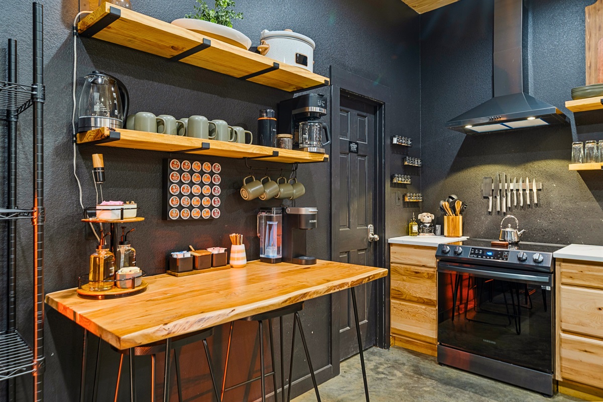 With generous prep space and thoughtful details throughout, this kitchen makes cooking for a crowd feel easy and enjoyable.