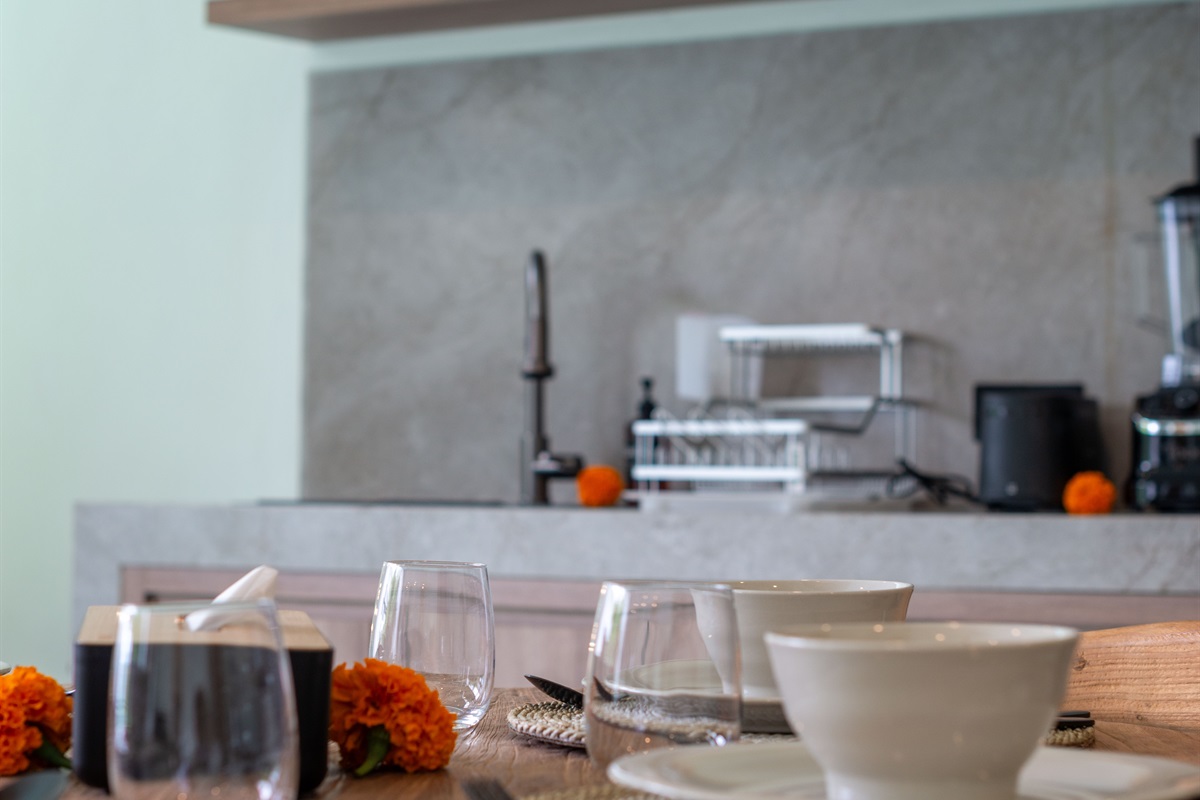 Dining area & Kitchen