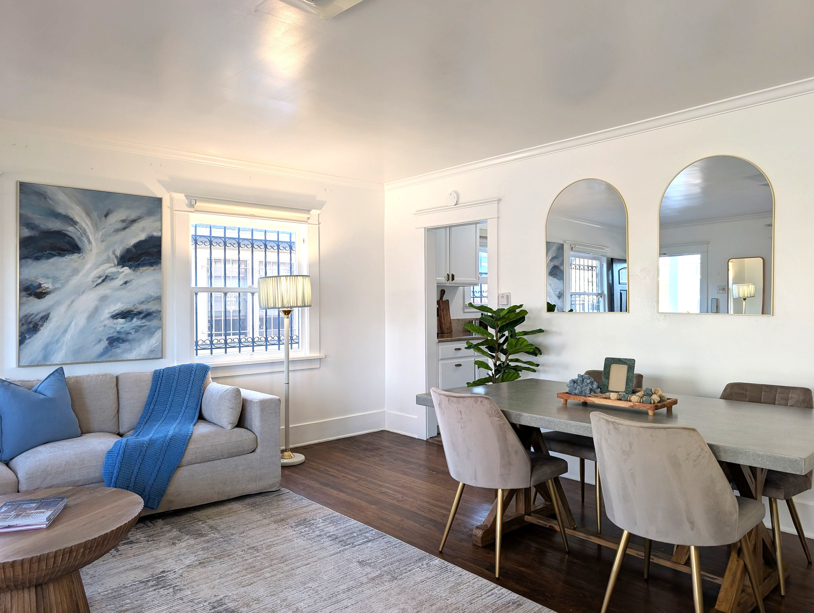 🏡 Gather, relax, and make memories in this bright, open-concept living and dining area designed for comfort and connection.
