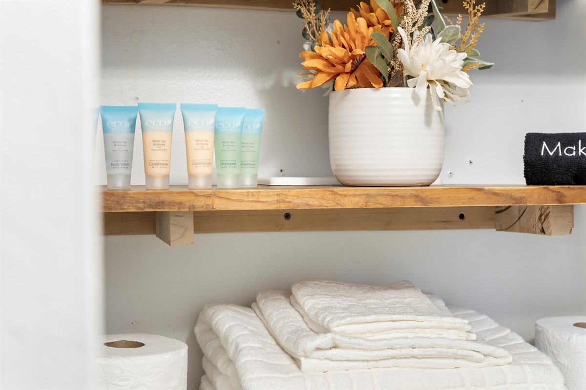 Starter soaps provided