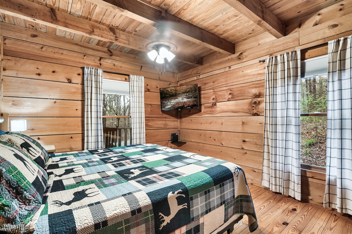 Comfortable beds in every bedroom