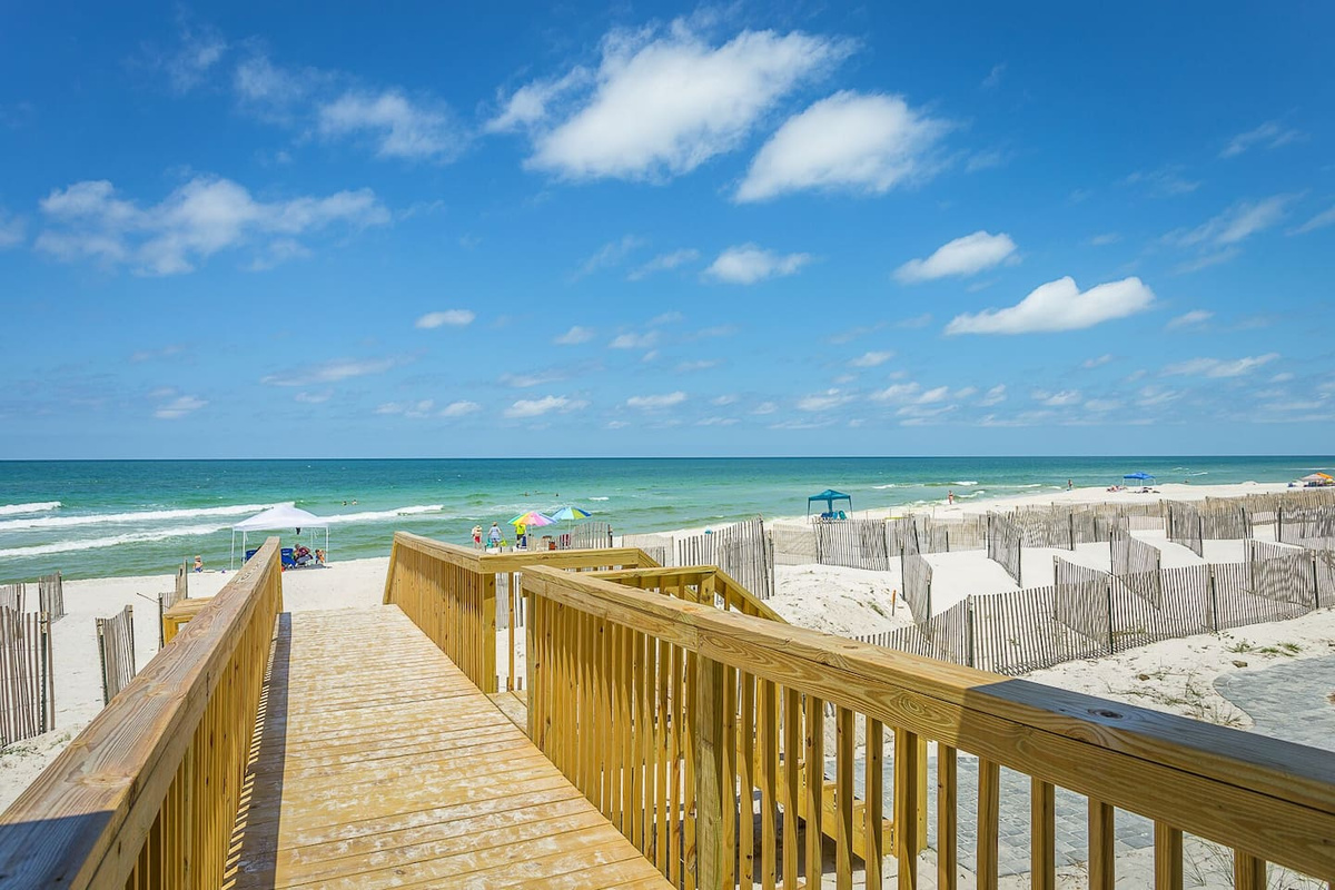 Step onto Cape San Blas's most unspoiled stretch &mdash; white sand, turquoise Gulf water, and nothing between you and the horizon. This is the beach right outside your door.