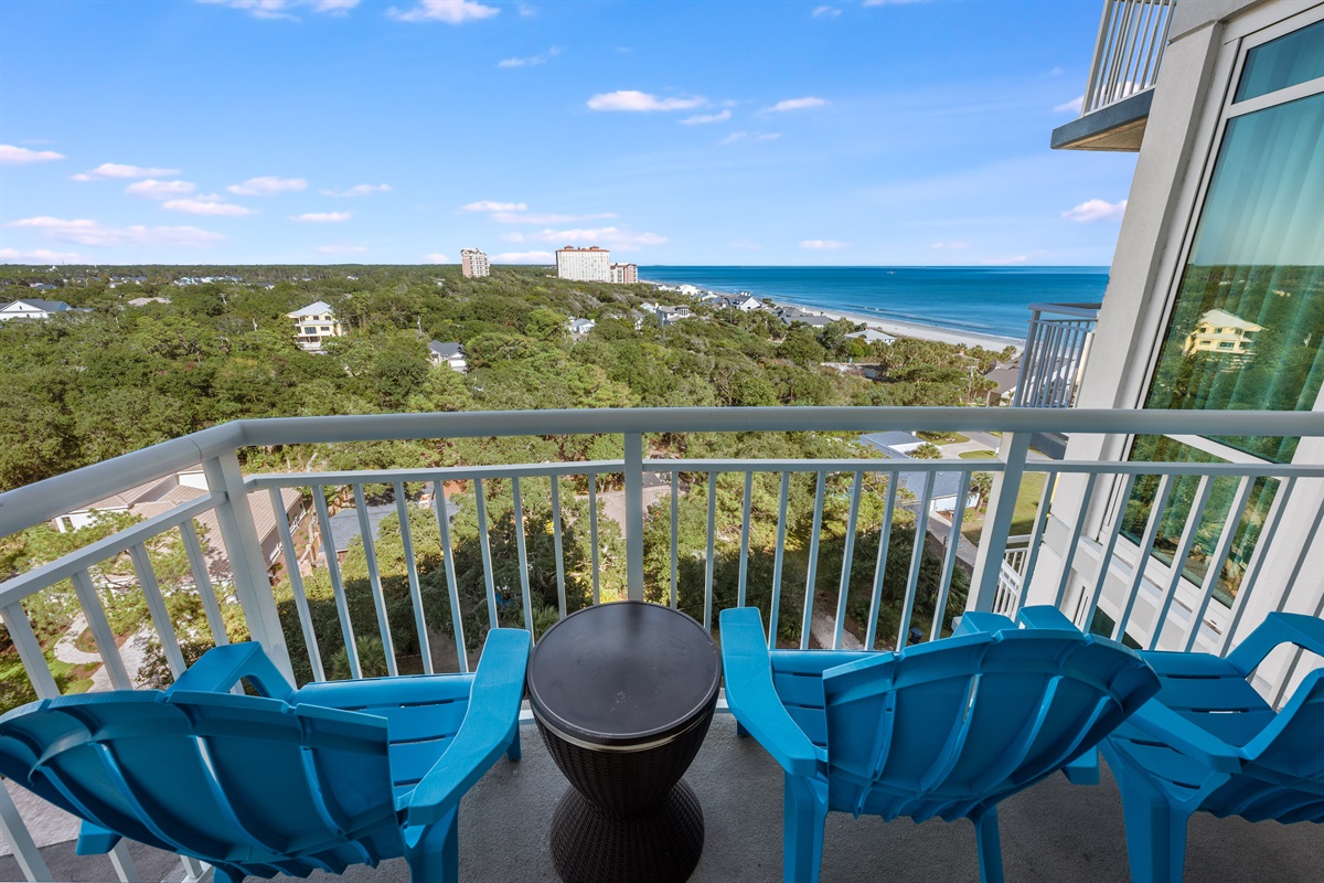 Amazing View from the Balcony!