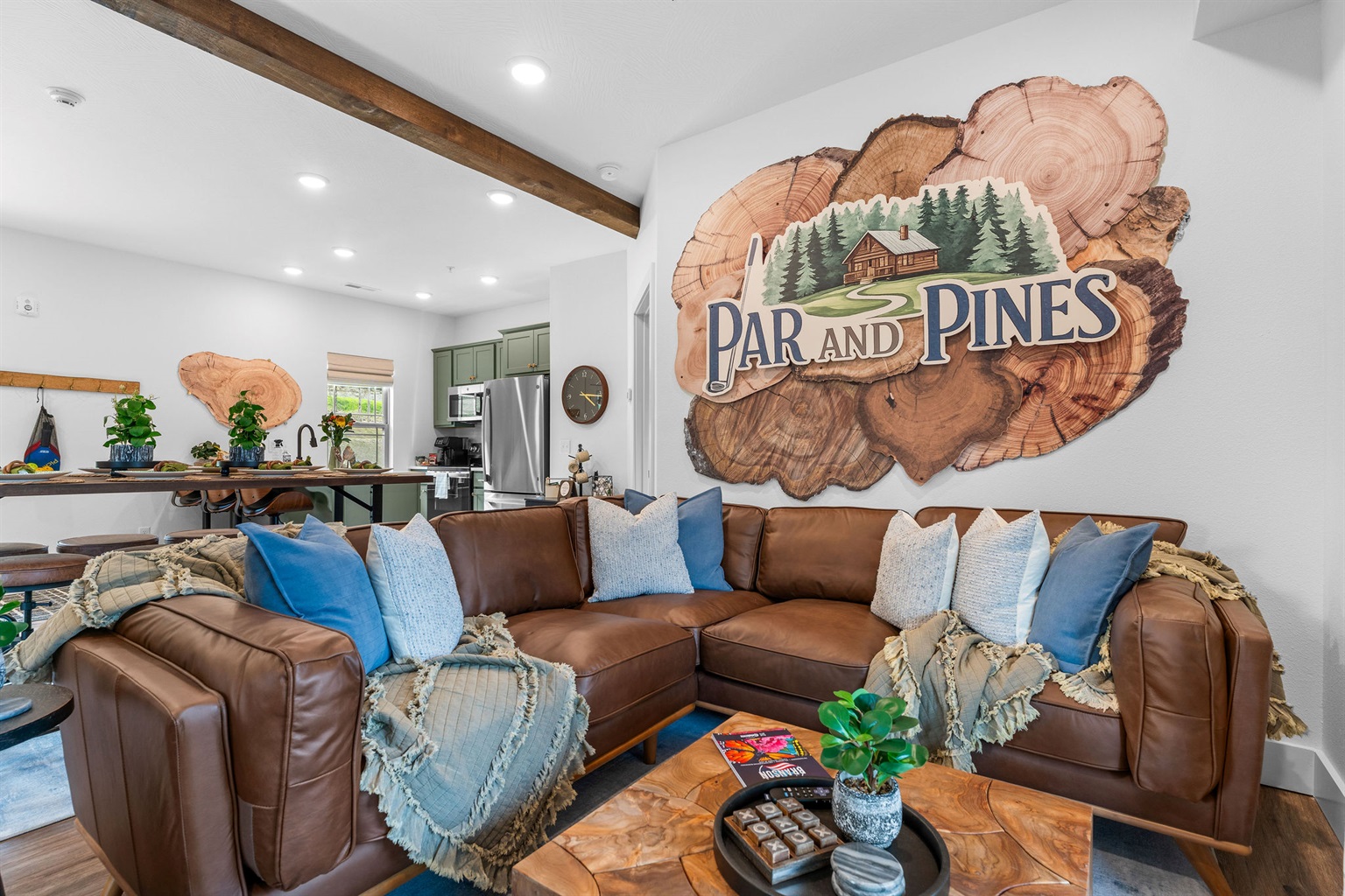 Plenty of comfortable seating for gathering and telling stories of all your Branson adventures!